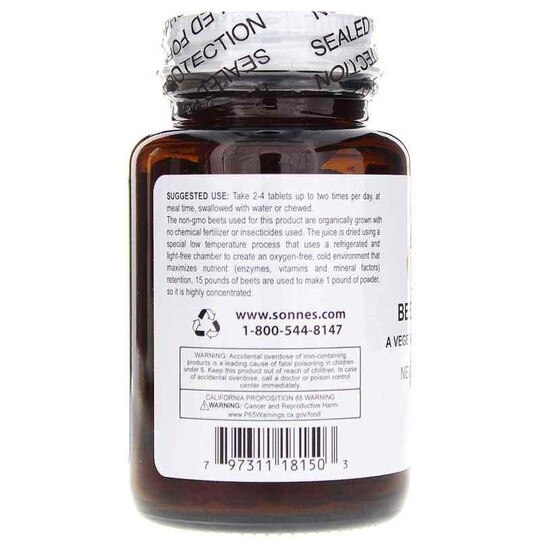 Beet Plant Juice No. 18, 150 Tablets, SON