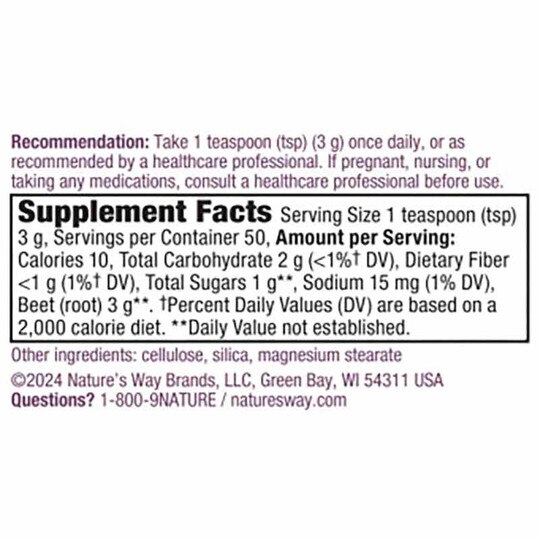 Beet Root Powder, 5 Oz, NWA
