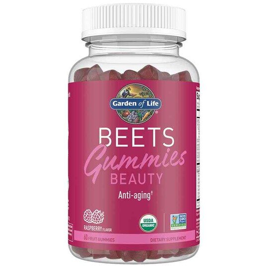 Beets Gummies Beauty Raspberry, 60 Gummies, GOL