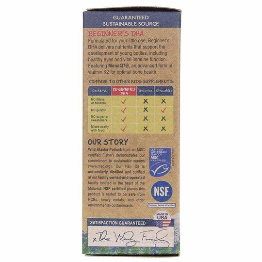 Beginner's DHA for Kids, 4.23 Oz, WLF