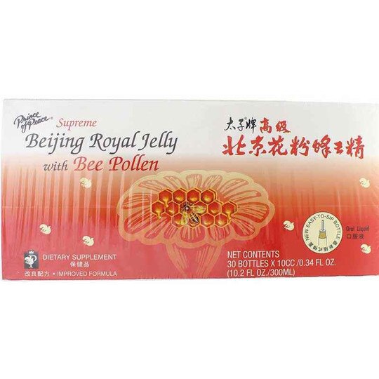 Beijing Royal Jelly w/Bee Pollen, 30 Bottles, PNP