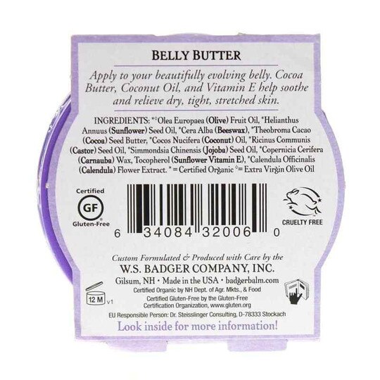 Belly Butter, 2 Oz, BA