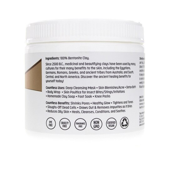 Bentonite Clay, 16 Oz, TMR