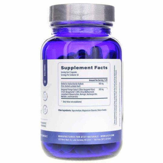 Berbercol Cholesterol Support, 60 Capsules, UTZ