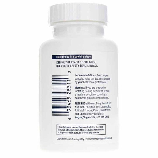 Berberine 500 Mg, 60 Veg Capsules, VTN
