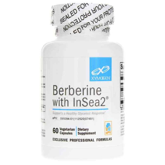 Berberine with InSea2, 60 Veg Capsules, XYM