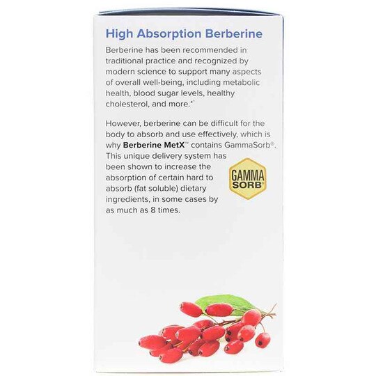 Berberine MetX 250 Mg, 60 Capsules, TNT