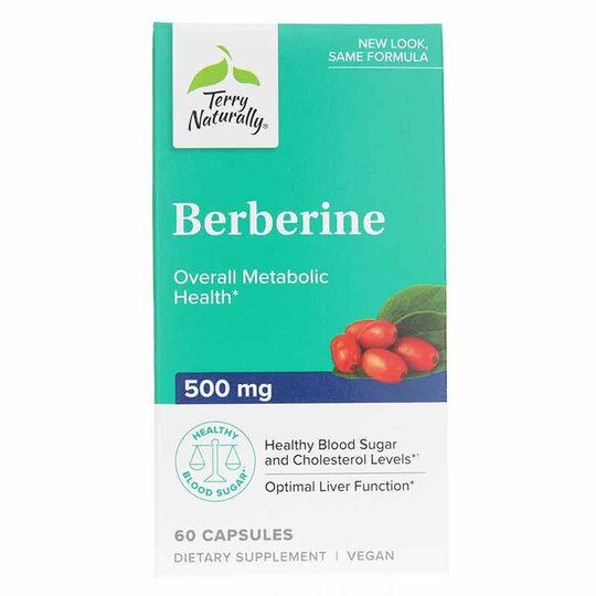Berberine MetX 500 Mg, 60 Capsules, TNT