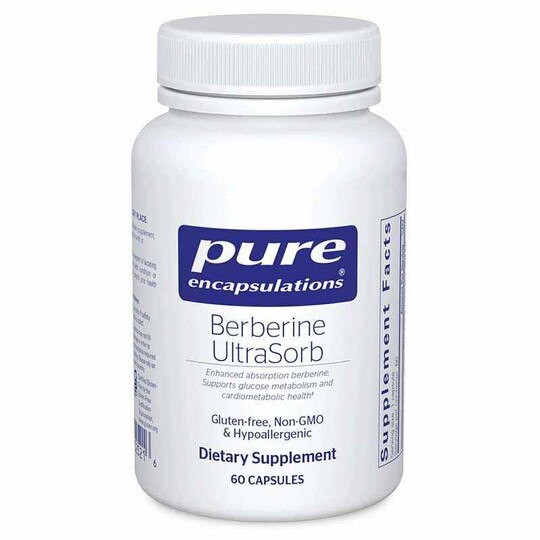 Berberine UltraSorb, 60 Capsules, PEC