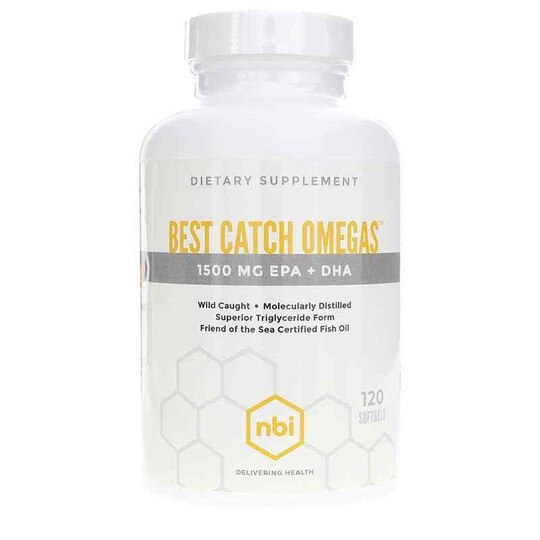Best Catch Omegas, 120 Softgels, NBI