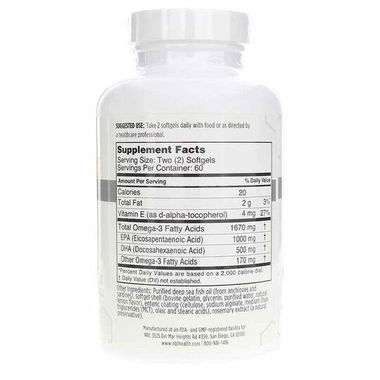Best Catch Omegas, 120 Softgels, NBI