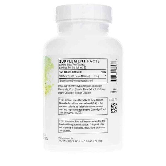 Beta Alanine-SR, 120 Tablets, THR