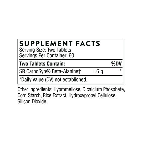 Beta Alanine-SR, 120 Tablets, THR