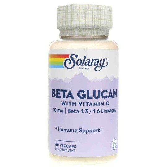 Beta Glucan 10 Mg, 60 Veg Capsules, SLR
