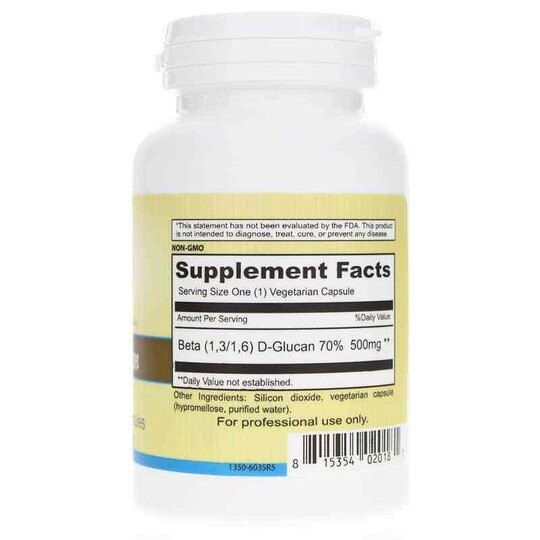 Beta Glucan, 100 Veg Capsules, PRTO