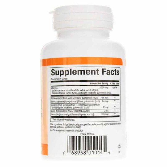 BetaCareAll Mixed Carotenoid Complex 25000 IU, 90 Softge, NF