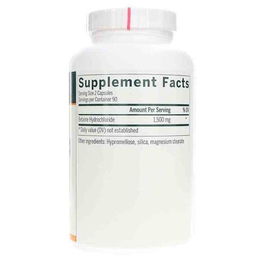 Betaine HCl, 180 Veg Capsules, GEN