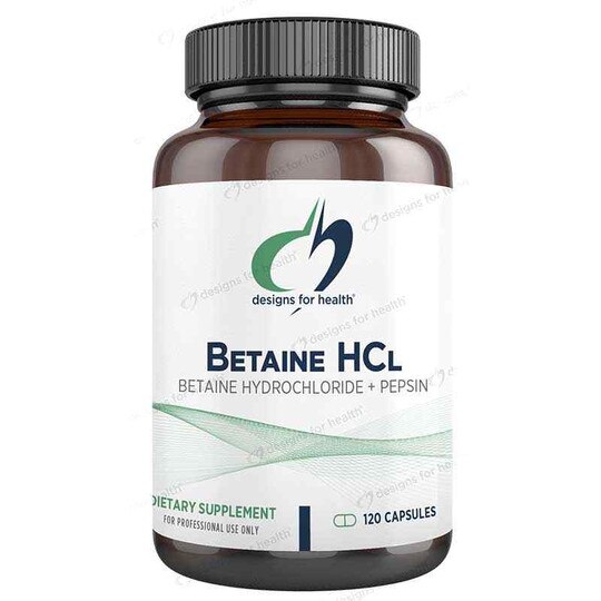 Betaine HCL with Pepsin, 120 Capsules, DFH