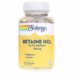 Betaine HCL with Pepsin 250 Mg