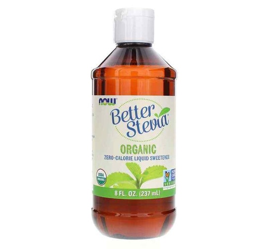 Better Stevia Organic Liquid Sweetener, NOW