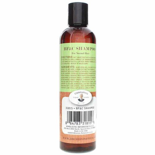BF & C Shampoo, 8 Oz, DRC