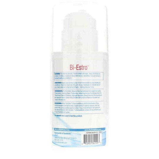 Bi-Estro Estriol & Estradiol Cream, 4 Oz, AV