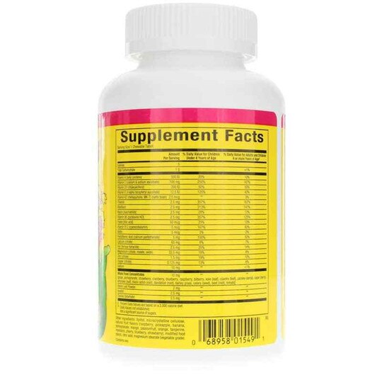 BigFriends Chewable Multivitamin Jungle Berry, 60 Chewab, NF