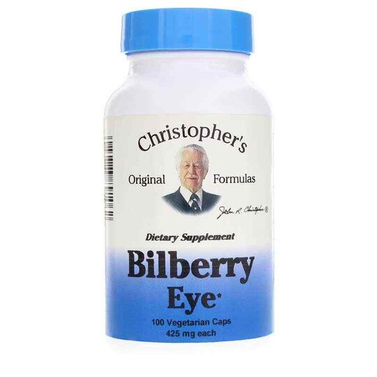 Bilberry Eye 425 Mg, 100 Veg Capsules, DRC