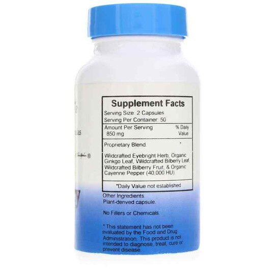 Bilberry Eye 425 Mg, 100 Veg Capsules, DRC