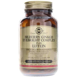 Bilberry Ginkgo Eyebright Complex w/ Lutein 1