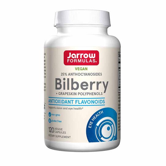 Bilberry + Grapeskin Polyphenols, 120 Veg Capsules, JRF
