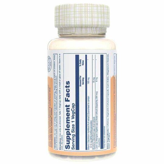 Bilberry & Lutein One Daily, 30 Veg Capsules, SLR