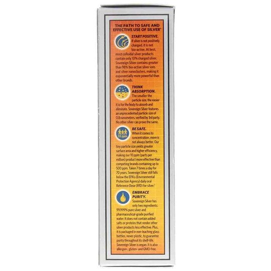 Bio-Active Silver Hydrosol 10ppm Fine Mist Spray Travel Size (29 mL), 1 Oz, SVS