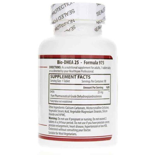 Bio-DHEA 25 Mg, 90 Tablets, BSP