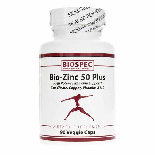 Bio-Zinc 50, 90 Veg Capsules, BSP