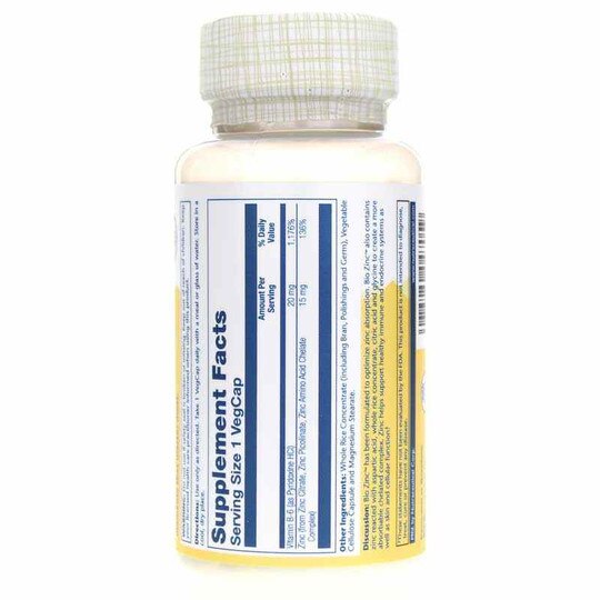 Bio Zinc, 100 Veg Capsules, SLR