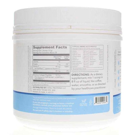 Vital Proteins Professional Bioactive Collagen Complex BioActive Collagen Complex Daily Foundational Support Professional