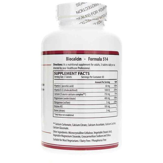 Biocalcin, 250 Tablets, BSP