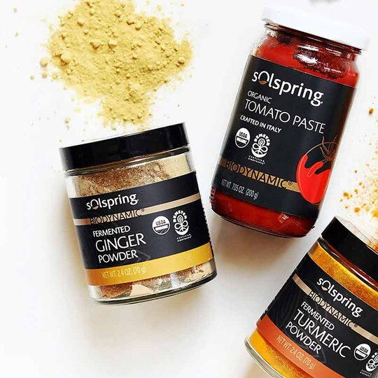 Biodynamic Fermented Ginger Powder Organic, 2.4 Oz, SOL