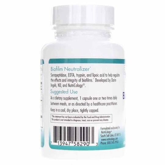 Biofilm Neutralizer with EDTA, 60 Veg Capsules, NTC