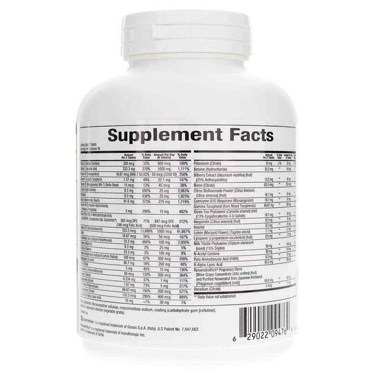 BioFoundation-G Multiple Vitamin & Mineral, 180 Tablets, BCN