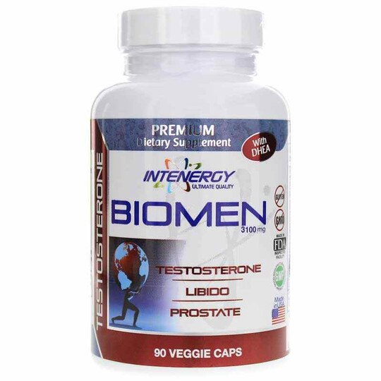 BioMen 3100 Mg Testosterone, 90 Veg Capsules, INGY