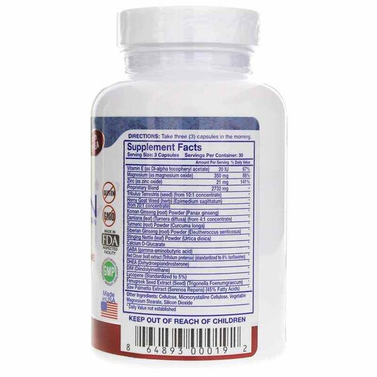 BioMen 3100 Mg Testosterone, 90 Veg Capsules, INGY