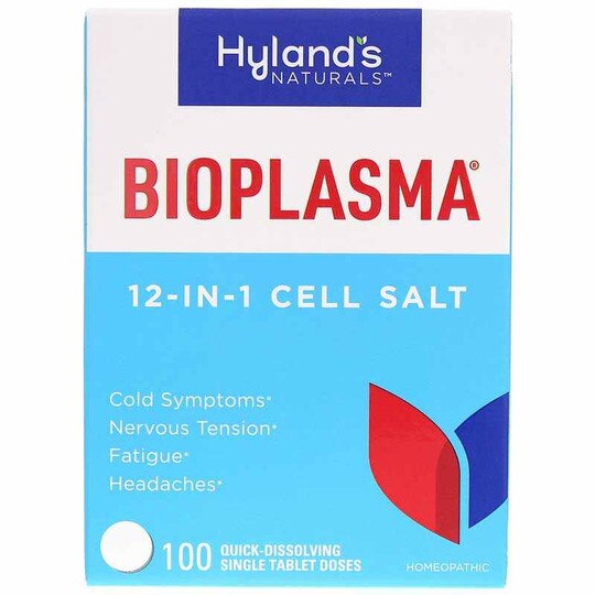 Bioplasma 12-in-1 Cell Salt, 100 Quick Dissolving Tablets, HYL