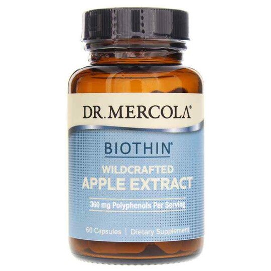 BioThin Wildcrafted Apple Extract, 60 Capsules, DRM