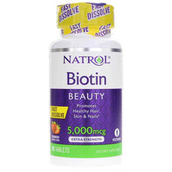 Biotin 5,000 Mcg Extra Strength Fast Dissolve 1