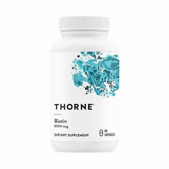 Biotin 8000 Mcg, 60 Capsules, THR