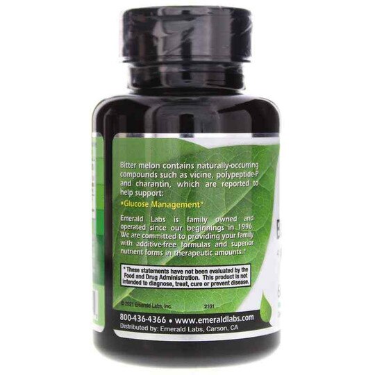 Bitter Melon, 60 Veg Capsules, EMD