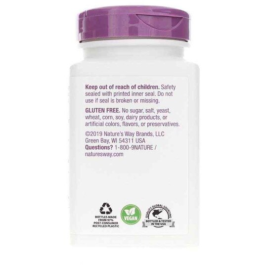 Black Cohosh Standardized, 120 Veg Capsules, NWA