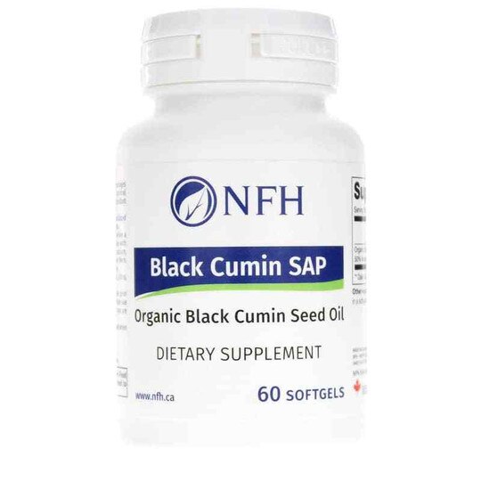 Black Cumin SAP, 60 Softgels, NFH